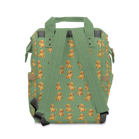 Golden Retriever Diaper Bag Backpack
