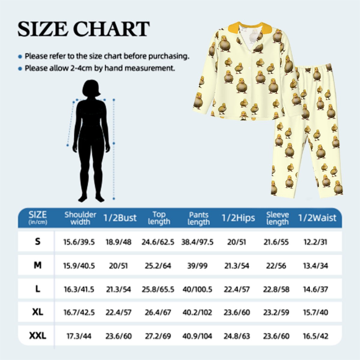 Long Sleeved Pajamas Set (Women's)