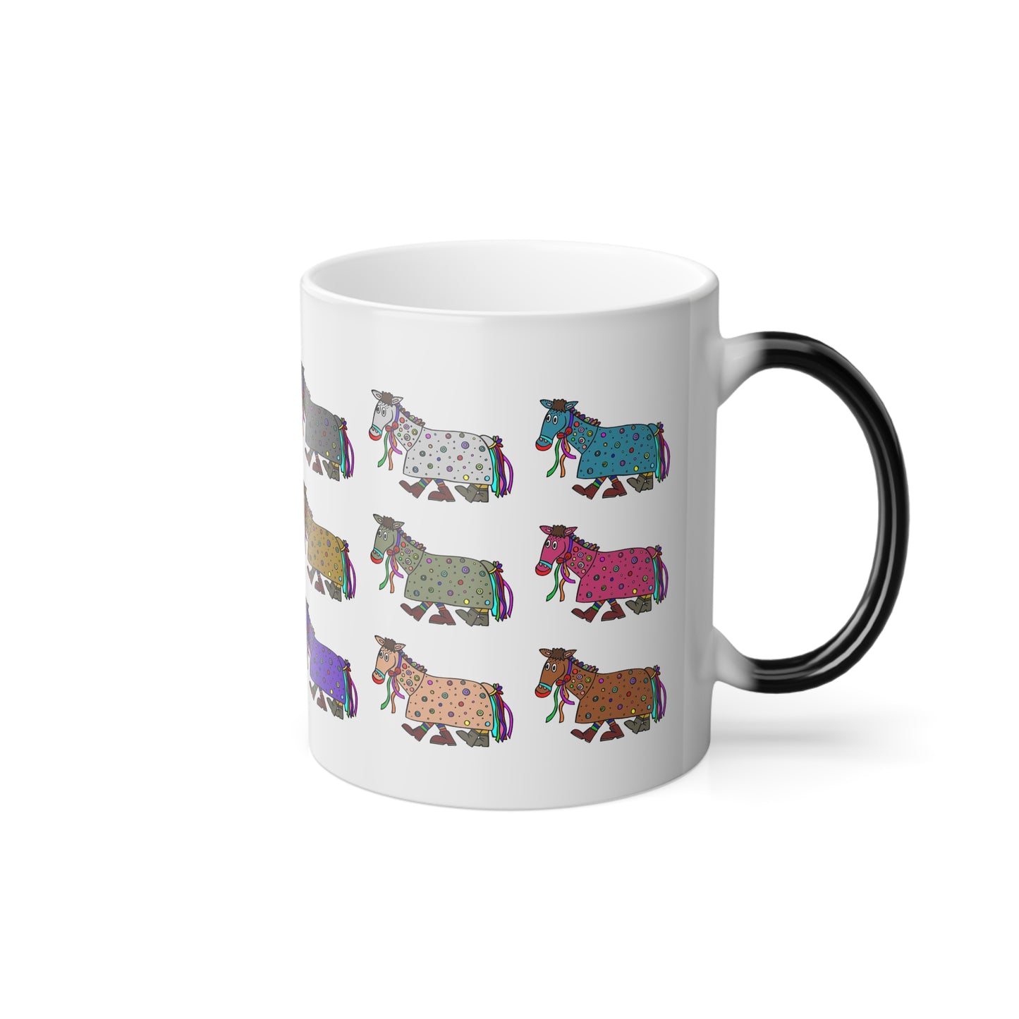 Costume Horse Color Changing Mug