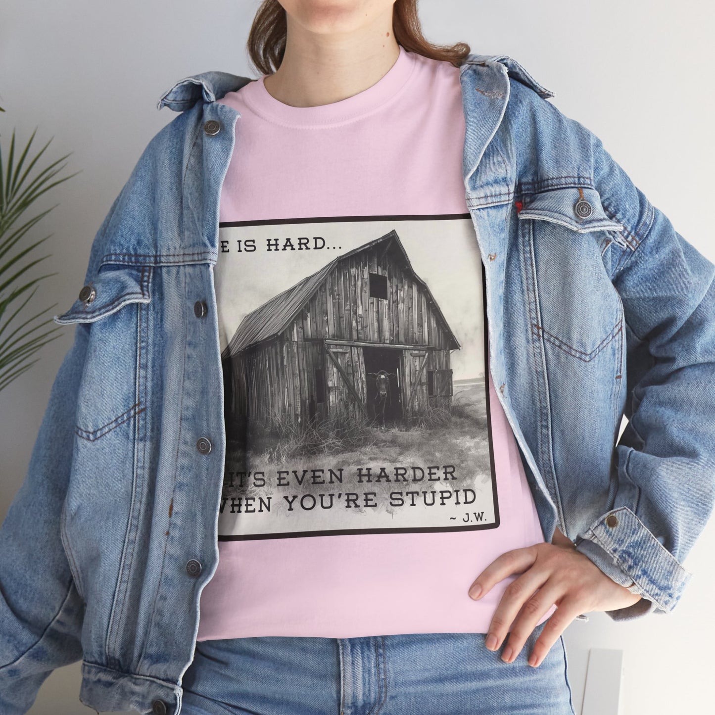The Hard Truth - [100% cotton, Glidan 5000]