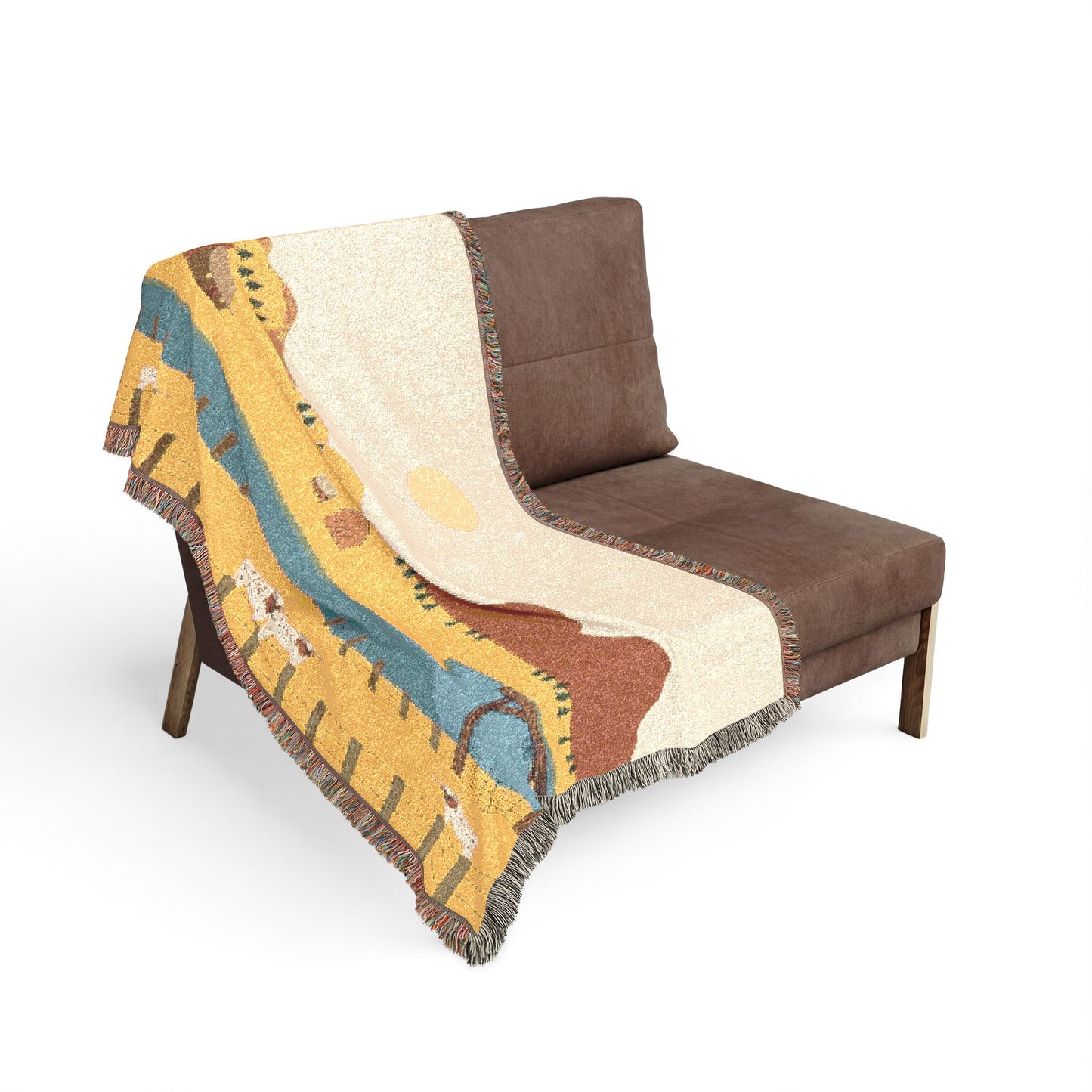 Country Life Cotton Woven Blanket