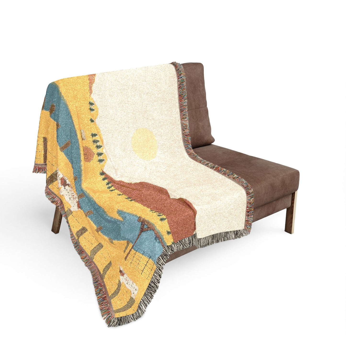 Country Life Cotton Woven Blanket