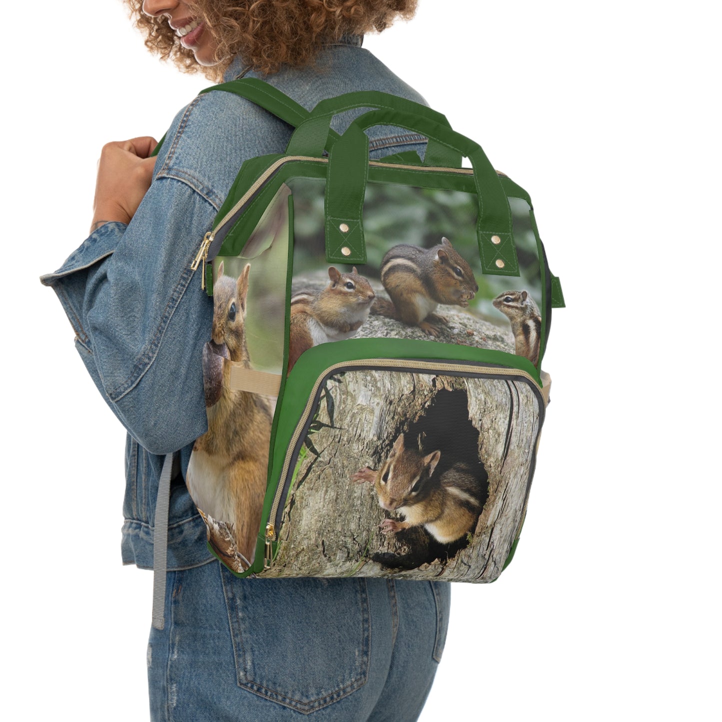 Chipmunk Diaper Bag Backpack