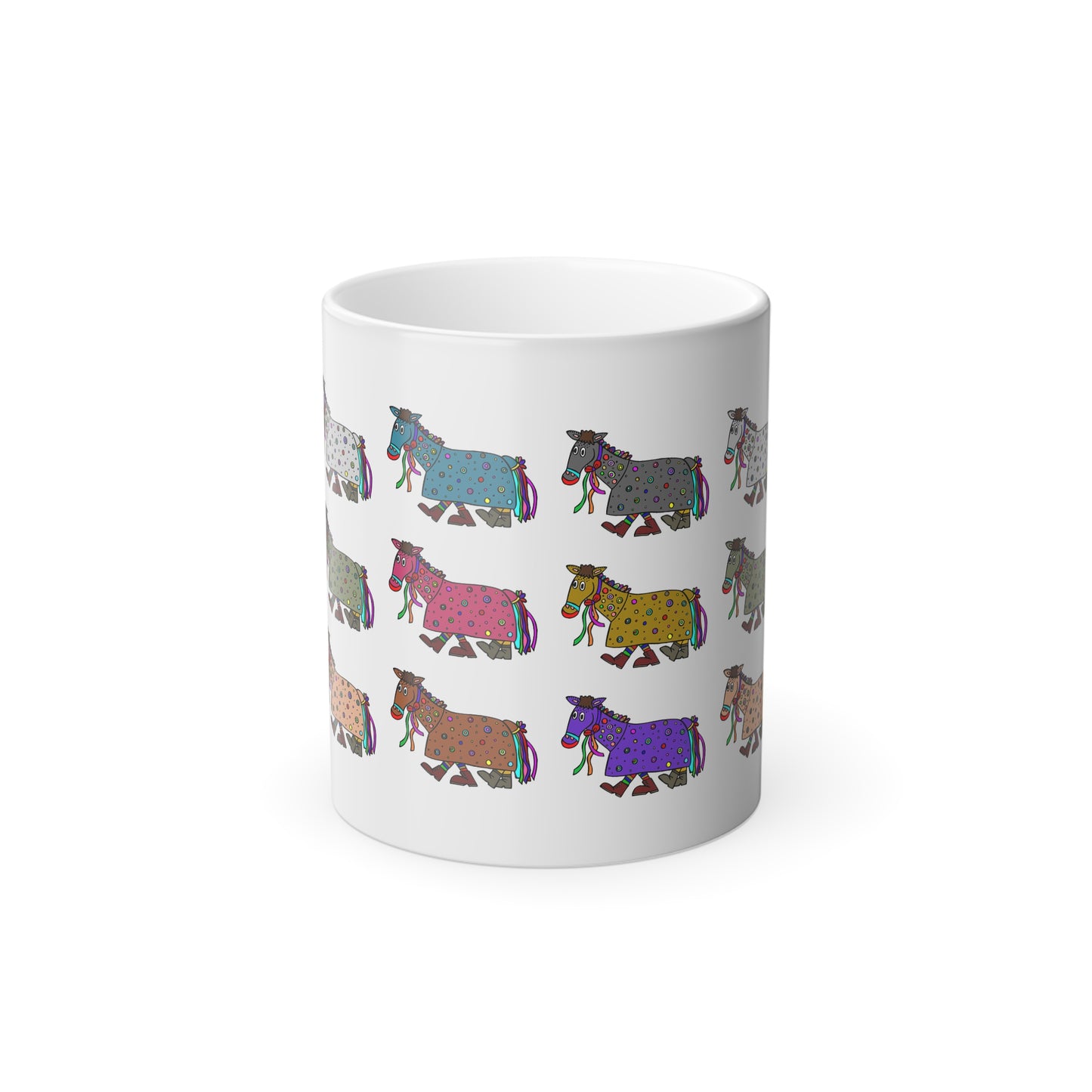 Costume Horse Color Changing Mug