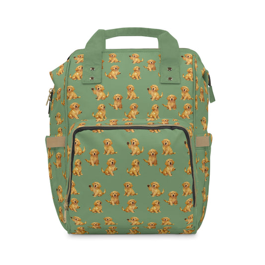 Golden Retriever Diaper Bag Backpack