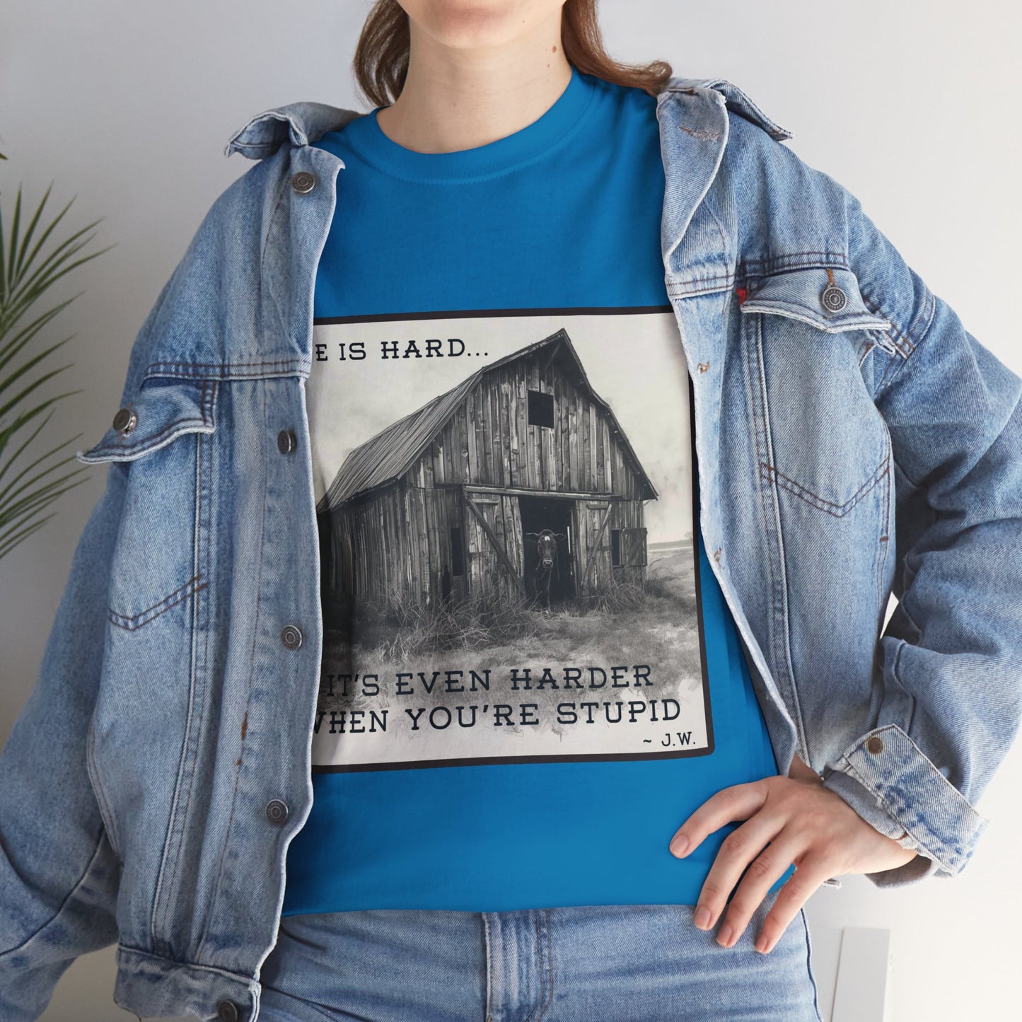 The Hard Truth - [100% cotton, Glidan 5000]