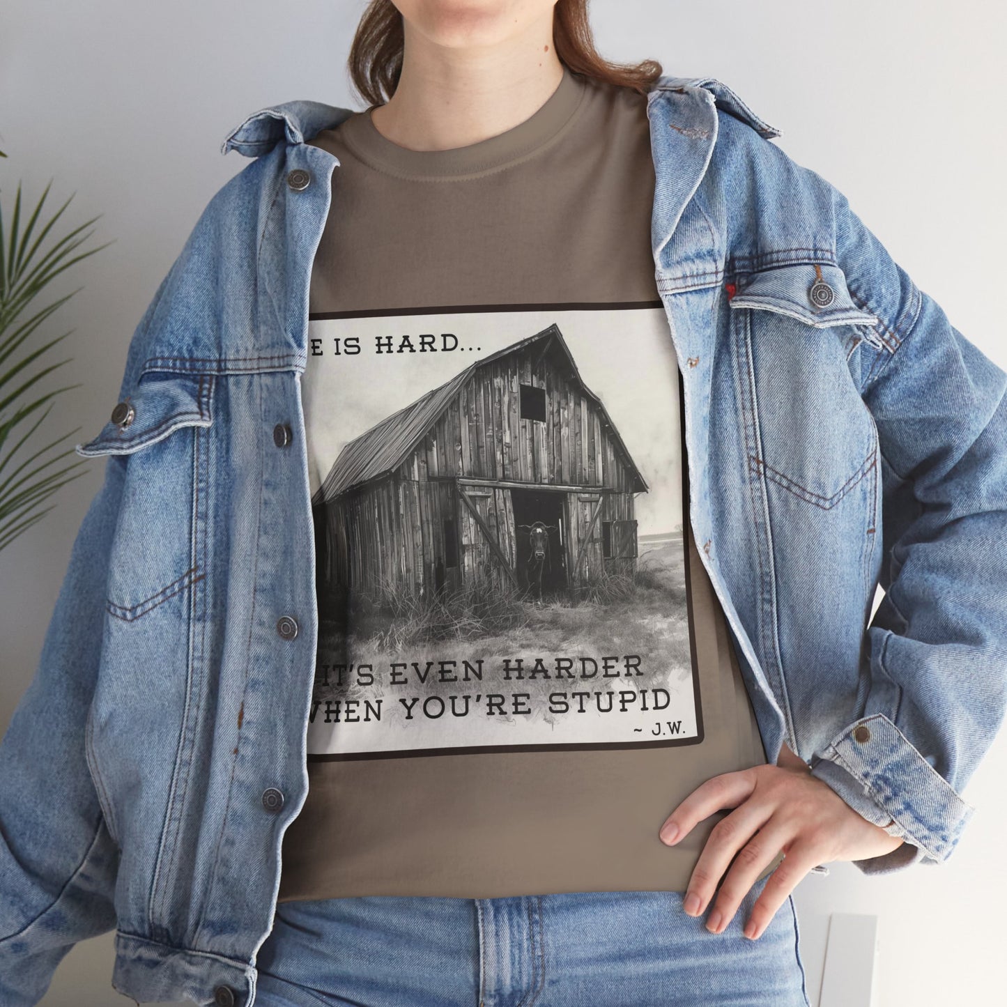 The Hard Truth - [100% cotton, Glidan 5000]