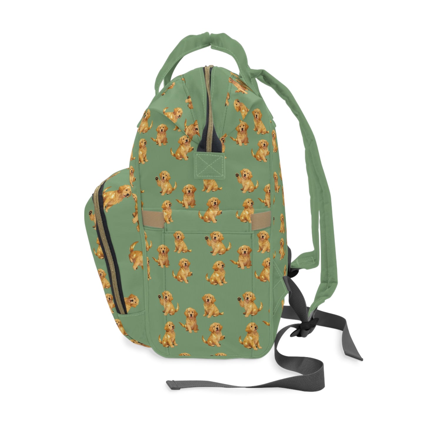Golden Retriever Diaper Bag Backpack