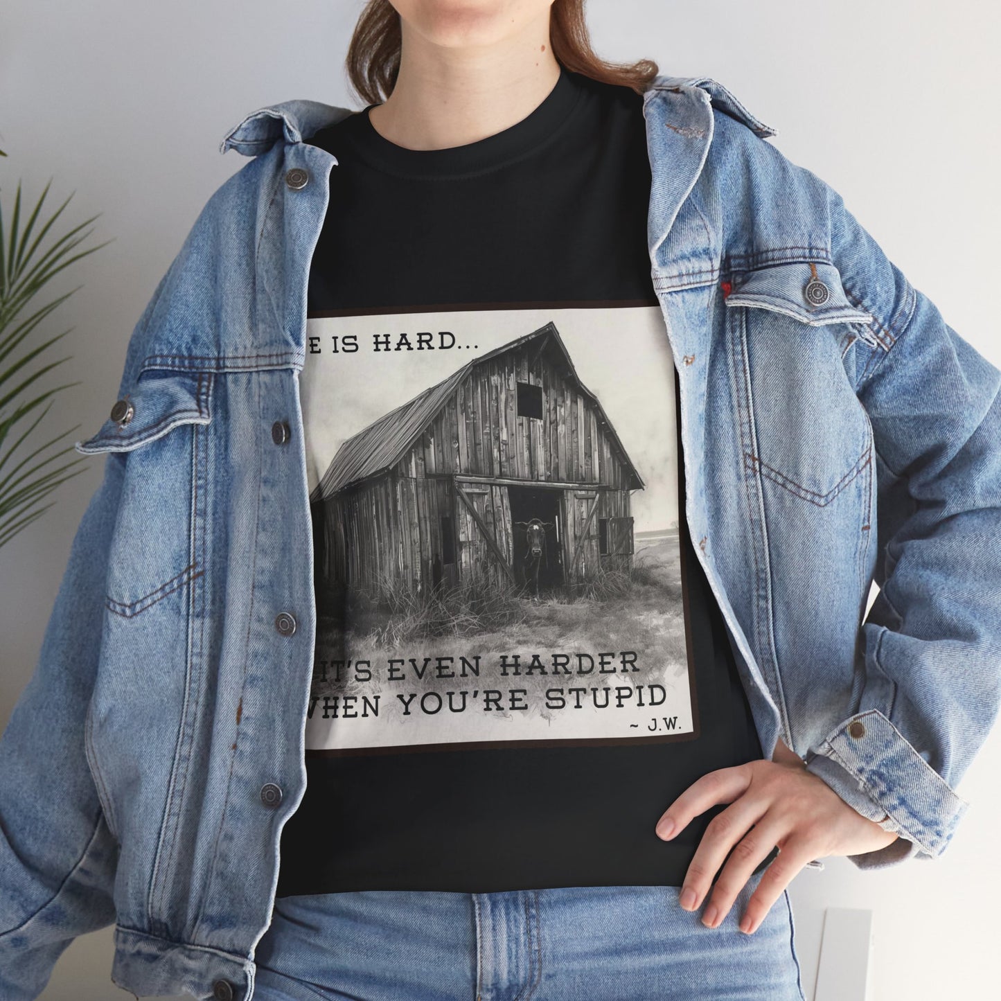 The Hard Truth - [100% cotton, Glidan 5000]