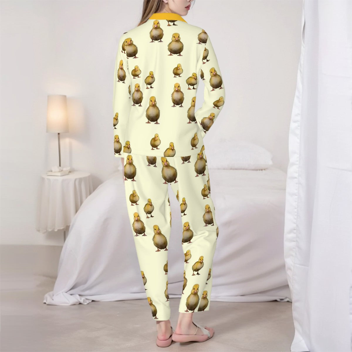 Long Sleeved Pajamas Set (Women's)