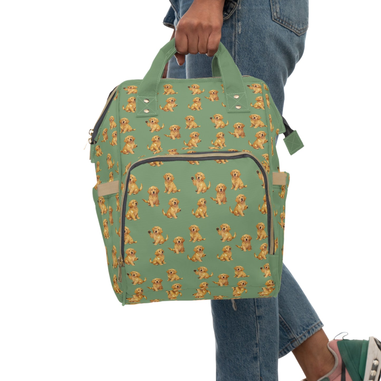 Golden Retriever Diaper Bag Backpack
