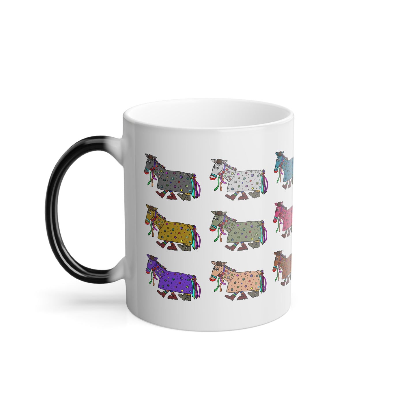 Costume Horse Color Changing Mug