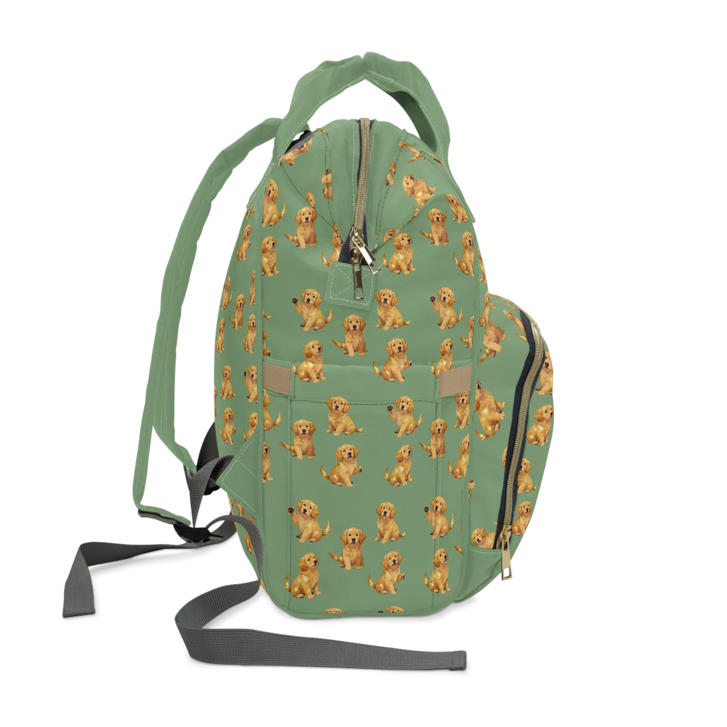 Golden Retriever Diaper Bag Backpack