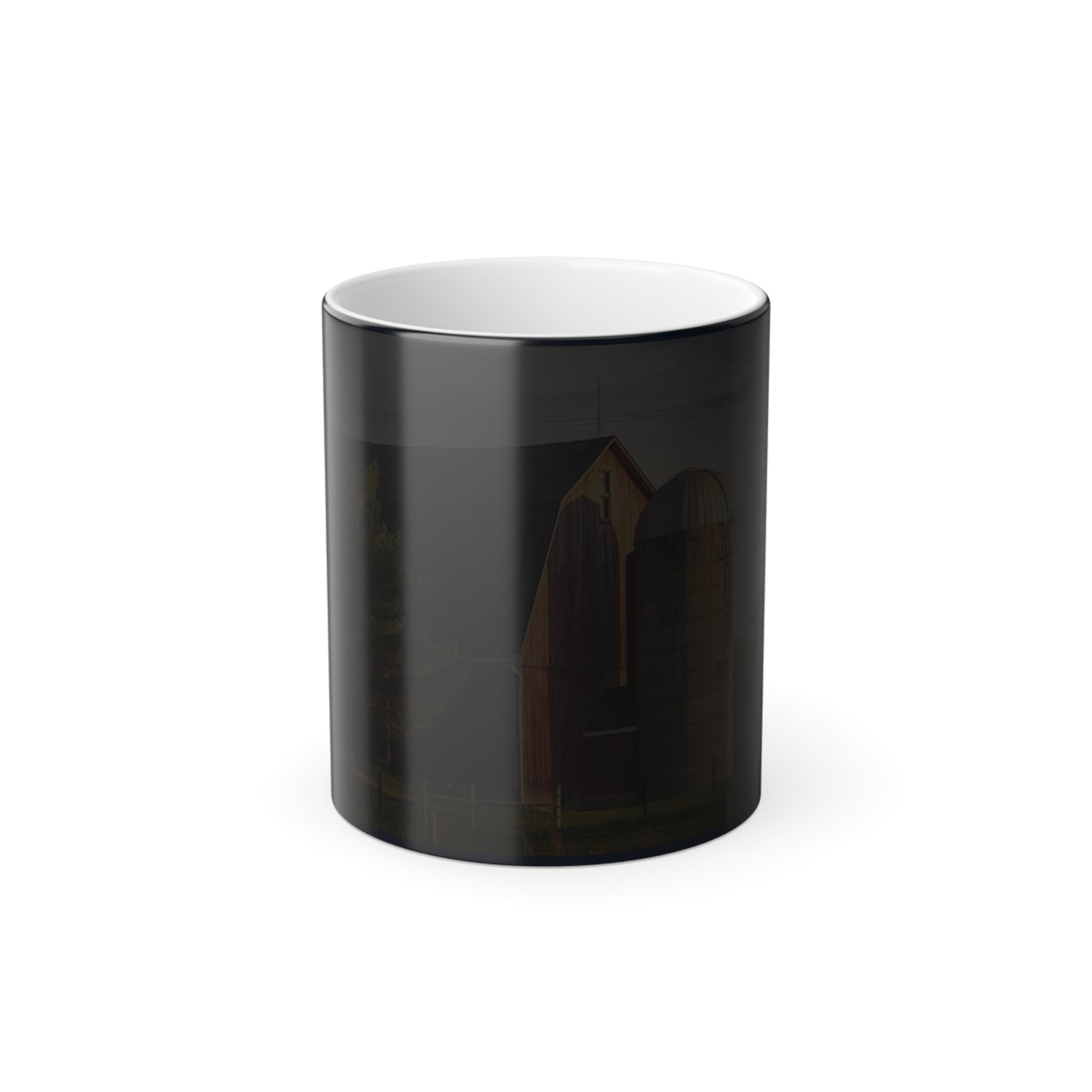 Barn at Golden Hour Magic Mug