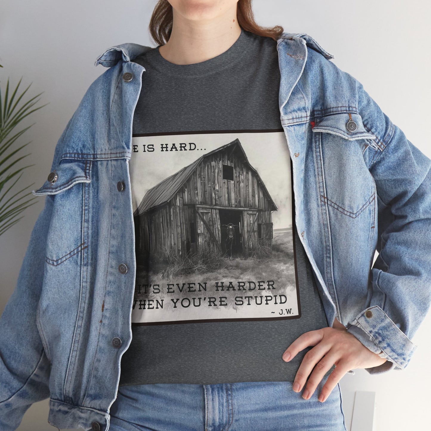 The Hard Truth - [100% cotton, Glidan 5000]