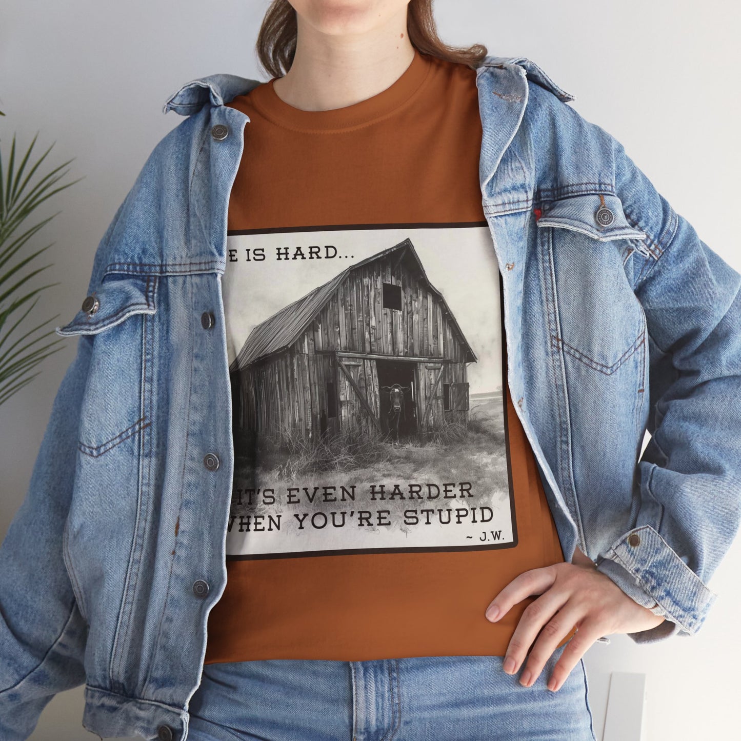 The Hard Truth - [100% cotton, Glidan 5000]