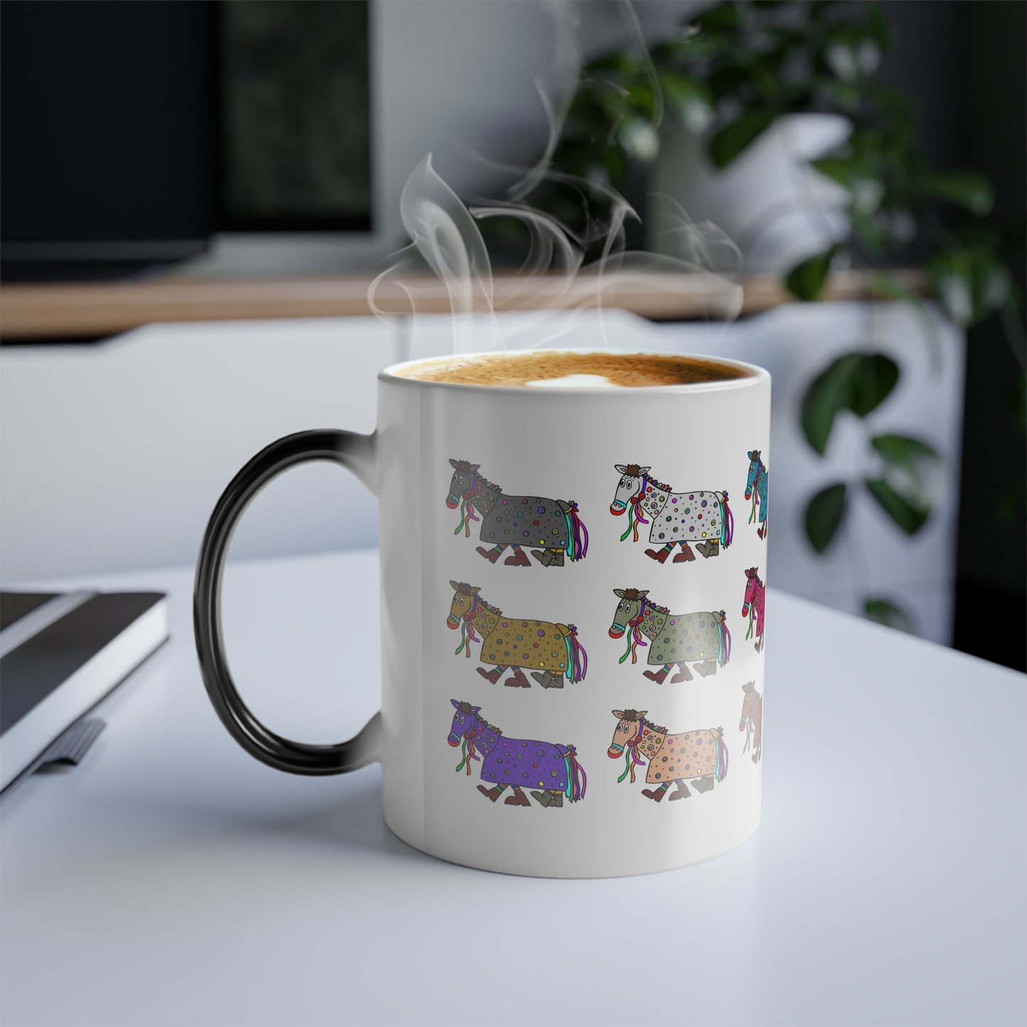 Costume Horse Color Changing Mug