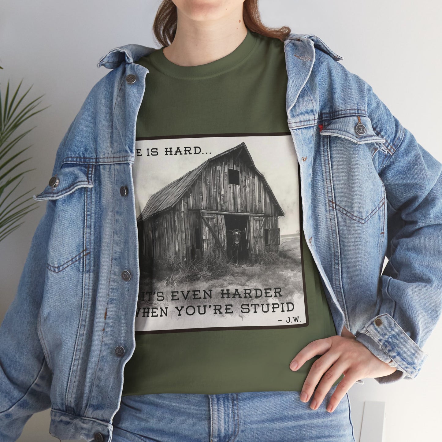 The Hard Truth - [100% cotton, Glidan 5000]