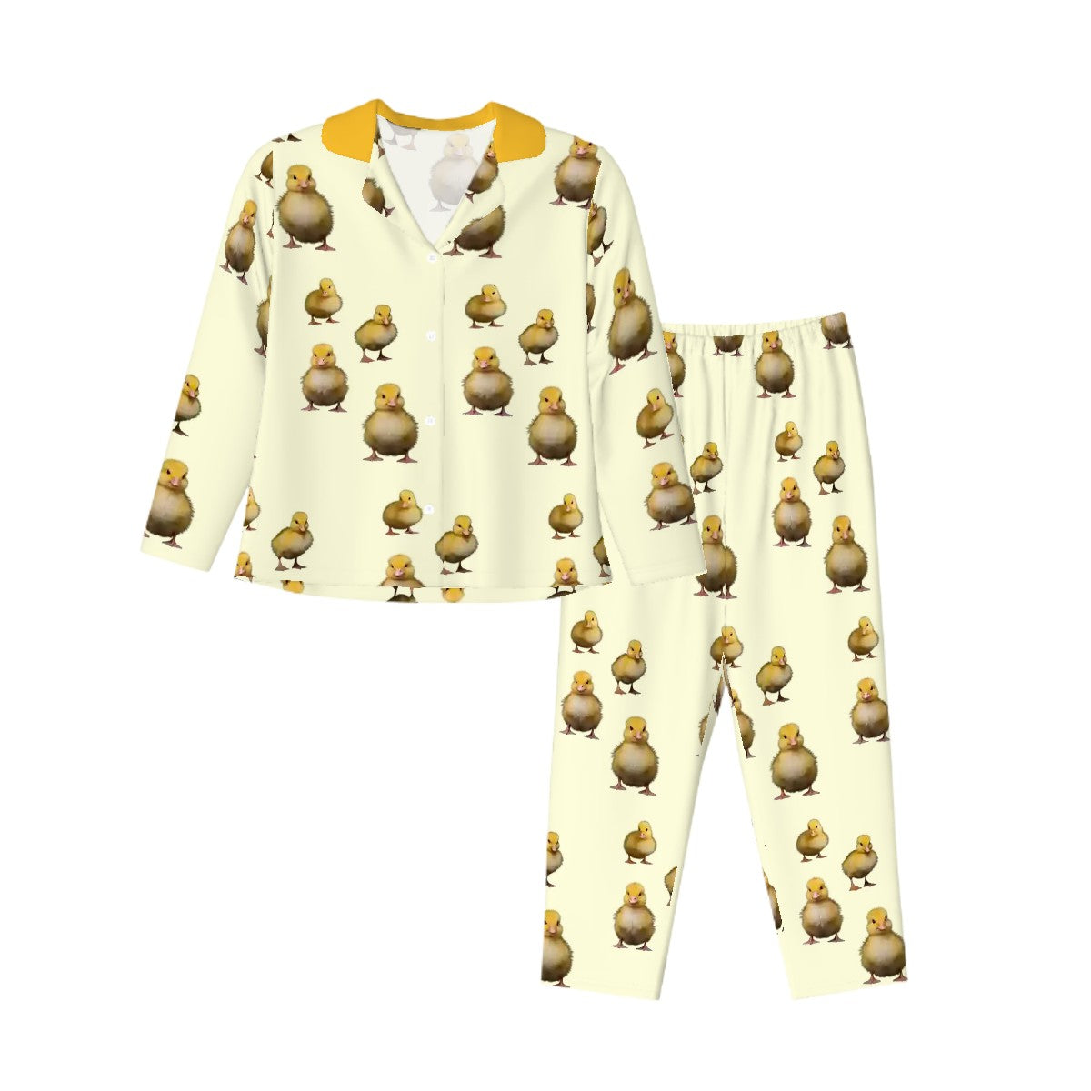 Long Sleeved Pajamas Set (Women's)